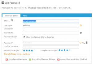 Password Management